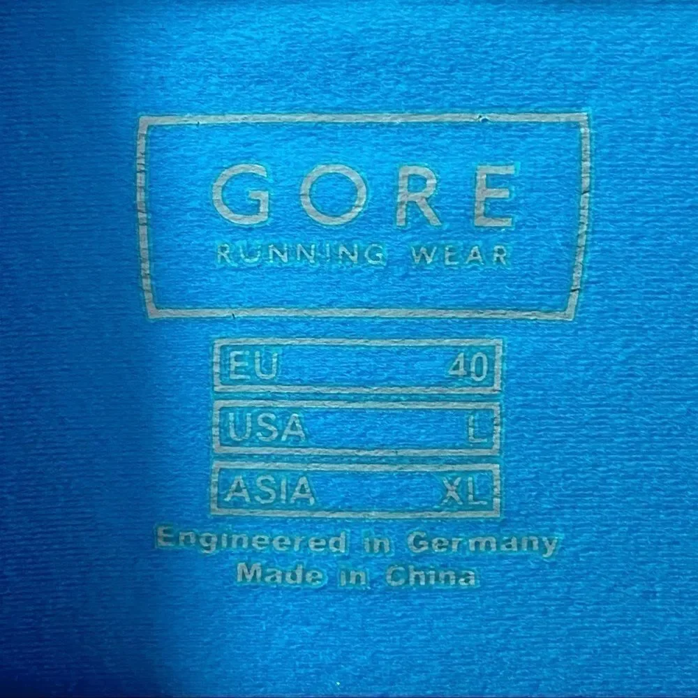 Gore blue teal